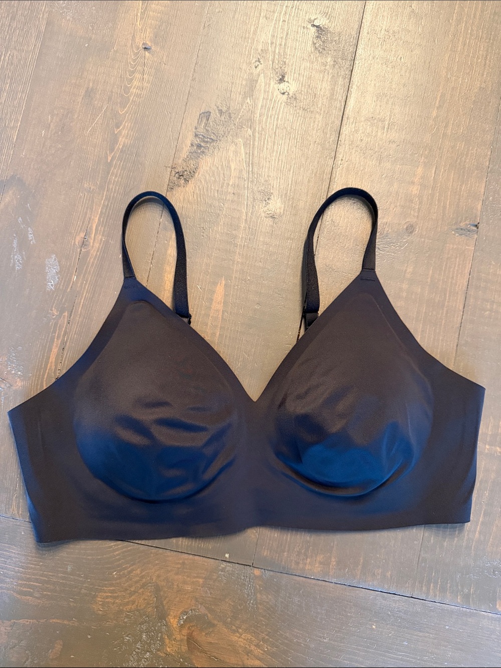 Eby Relief Seamless Black Bra Medium Like New